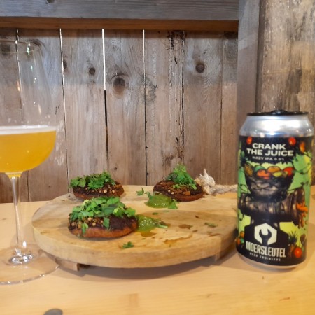 Beepairing   Tostadas met Scampi met Crank the Juice - Streekbierenweekend Zaventem 